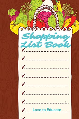 Imagen de archivo de Shopping List Book - Beautiful Log Book for Shopping a la venta por Revaluation Books