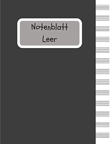 Beispielbild fr Notenblatt Leer (German Edition) [Soft Cover ] zum Verkauf von booksXpress