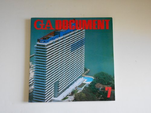 9784871401074: GA Global Architecture - Document 7 [Taschenbuch] by GA Global Architecture