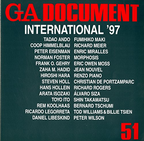 Global Architecture Document 51 - International '97 (9784871401517) by Futagawa, Yukio