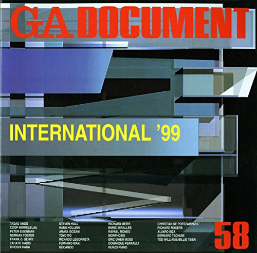 Beispielbild fr GA DOCUMENT - INTERNATIONAL '99. zum Verkauf von Antiquariat Herold