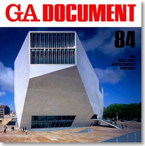 9784871401845: OMA Renzo Piano, Morphosis, Gunther Behnisch: v. 84 (Global Architecture Document)