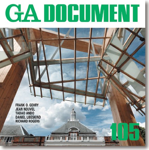 Beispielbild fr GA Document 105 - Gehry, Rogers, Nouvel, Libeskind, Ando zum Verkauf von Art Data