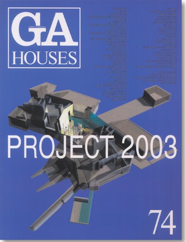 Imagen de archivo de Project 2003 (Global Architecture Houses) a la venta por Books From California