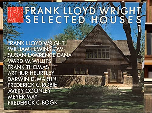 9784871405430: Frank Lloyd Wright selected houses