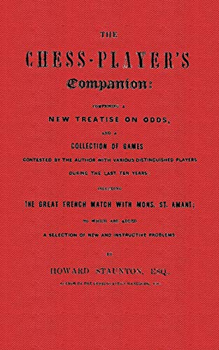 9784871874533: The Chess-Player's Companion by Staunton