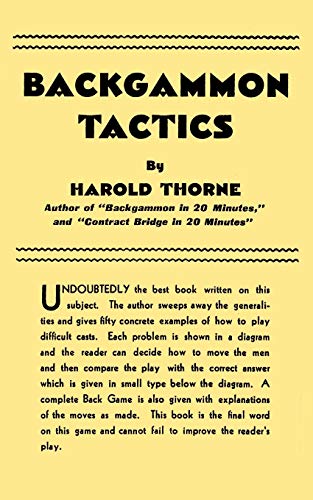 Stock image for Backgammon Tactics [Soft Cover ] for sale by booksXpress