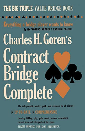 Imagen de archivo de Charles H. Goren's Contract Bridge Complete a la venta por ThriftBooks-Dallas