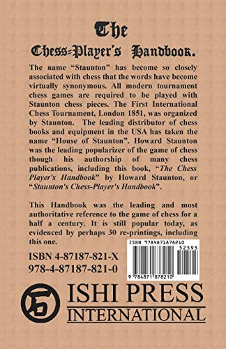 Beispielbild fr Staunton's Chess-Player's Handbook zum Verkauf von HPB-Red