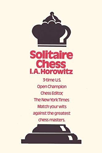 Imagen de archivo de Solitaire Chess a la venta por HPB-Ruby