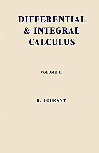 Imagen de archivo de Differential and Integral Calculus, Vol. 2 a la venta por SecondSale