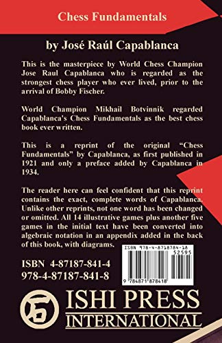 Books by José Raúl Capablanca (Author of Chess Fundamentals)