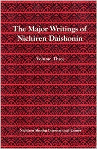 Stock image for The Major Writings of Nichiren Daishonin - Volume Three (3) for sale by Companion Books