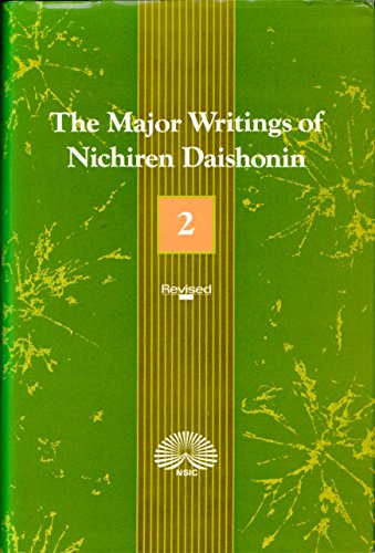 9784888720373: Major Writings of Nichiren Daishonin: Volume Two (Revised)