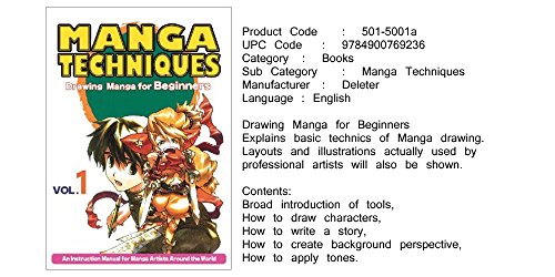 Stock image for Manga Techniques Volume 1 for sale by SecondSale