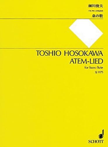 9784890664795: Atem-lied: For Bass Flute