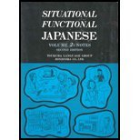 Stock image for Situational Functional Japanese: Volume Two : Notes for sale by Joseph Burridge Books