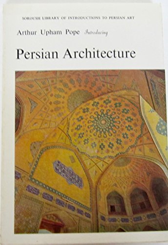 Beispielbild fr Persian Architecture zum Verkauf von My Dead Aunt's Books