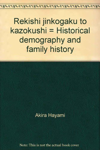 Stock image for Historical Demography and Family History for sale by PsychoBabel & Skoob Books