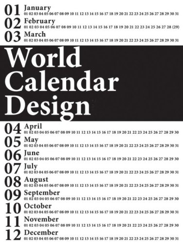 Stock image for World Calendar Design for sale by Thomas Emig