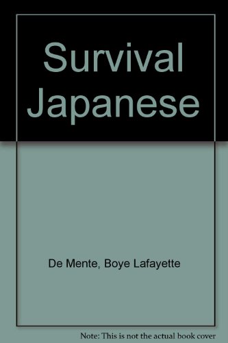 Beispielbild fr Survival Japanese zum Verkauf von Antiquariat Armebooks