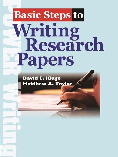 Stock image for Basic Steps to Writing Research Papers Student Book with Workbook (192 pp) for sale by Revaluation Books