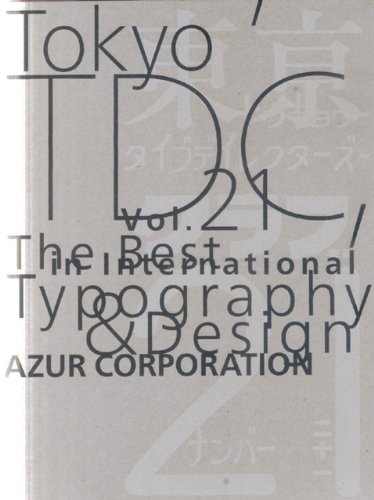 Beispielbild fr Tokyo TDC Vol. 21 zum Verkauf von BMV Bloor