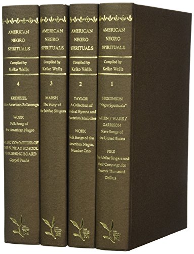 9784905211020: American Negro Spirituals (ES 4-vol. set)