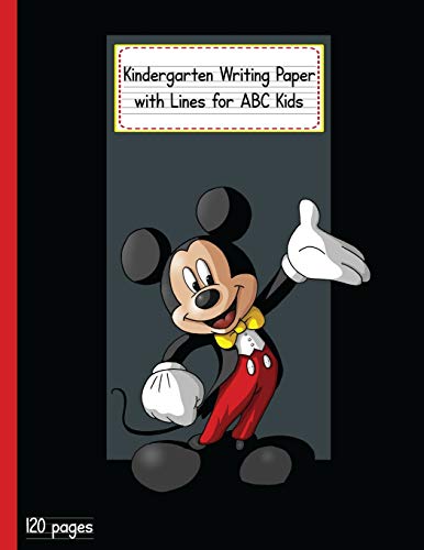 9784910600277: Kindergarten Writing Paper with Lines for ABC KIDS: 120 Blank Handwriting Practice Paper with Dotted Lines | Kindergarten, First And Second Grade ... For Kindergarten and Students) v 7