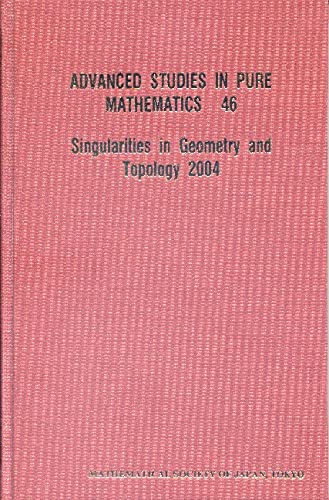 Stock image for Singularities in Geometry and Topology (Advanced Studies in Pure Mathematics) for sale by Revaluation Books