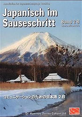9784990038427: Japanisch im Sauseschritt 2B. Standardausgabe. Modernes Lehr- und bungsbuch. Obere Mittelstufe (Lernmaterialien)