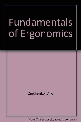 9785010011376: Fundamentals of Ergonomics