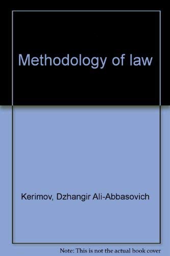 METHODOLOGY OF LAW