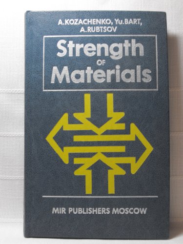 Imagen de archivo de Strength of materials a la venta por Mispah books