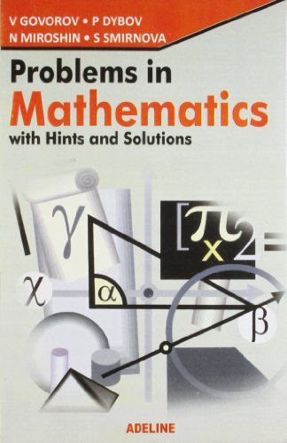 Imagen de archivo de Problems in Mathematics with Hints and solutions [PB] a la venta por dsmbooks