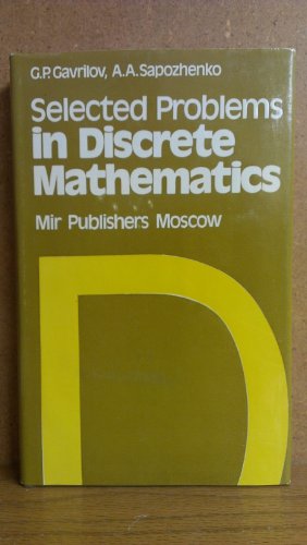 Imagen de archivo de Selected Problems in Discrete Mathematics a la venta por Best and Fastest Books