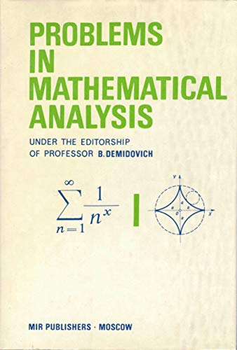 9785030009438: Problems in mathematical analysis