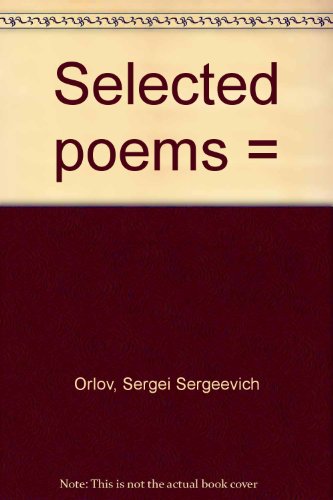 Imagen de archivo de Selected Poems a la venta por Avalon Books