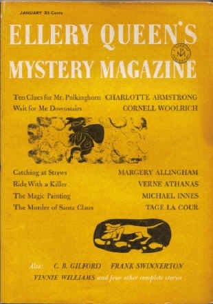 Ellery Queen's Mystery Magazine, January 1957 (Vol. 29, no. 1) (9785171357016) by Cornell Woolrich; Charlotte Armstrong; Michael Innes; Margery Allingham; Tage La Cour