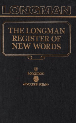 Beispielbild fr The Longman Register of New Words zum Verkauf von Buecherecke Bellearti