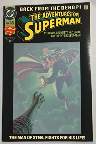 Stock image for Back from the dead? ; the Adventures of Superman, #500 (Paperback) for sale by Wonder Book
