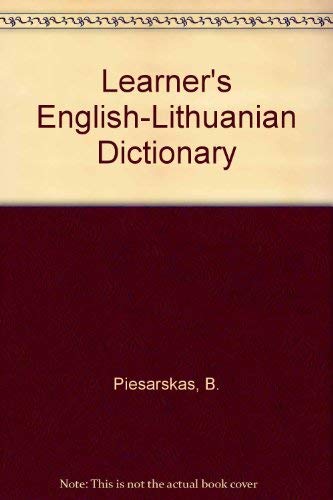 9785430035310: Learner's English-Lithuanian Dictionary