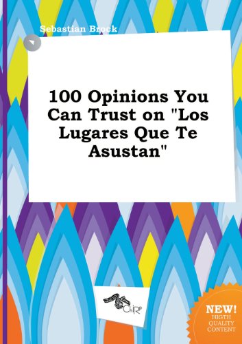 100 Opinions You Can Trust on Los Lugares Que Te Asustan (9785458795104) by Sebastian Brock