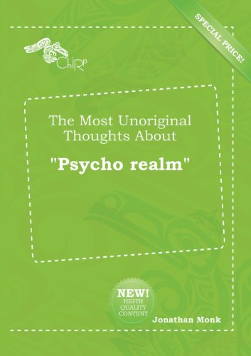The Most Unoriginal Thoughts about Psycho Realm (9785518188709) by Jonathan Monk