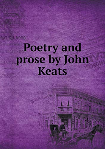 9785518535152: Poetry and prose by John Keats