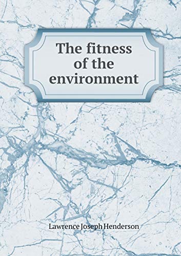 9785518585478: The fitness of the environment