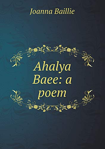 9785518615427: Ahalya Baee: a poem