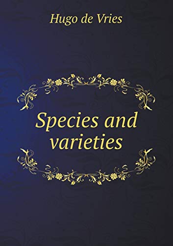 9785518634534: Species and varieties