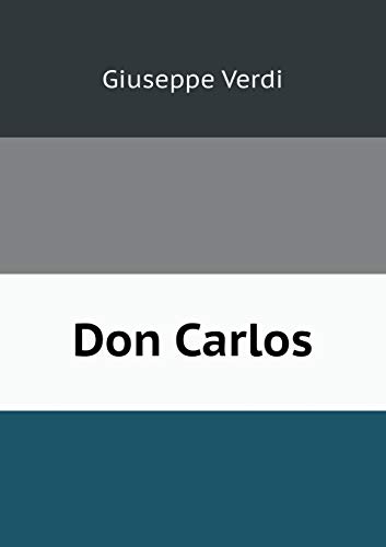 9785518682290: Don Carlos