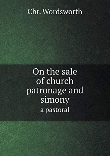 9785518710993: On the sale of church patronage and simony a pastoral